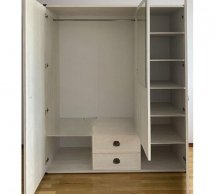 Шафа JSZF 3D2S/150 ВМК Украіна Монтана Каньйон 3 дверна сосна каньйон 150 см