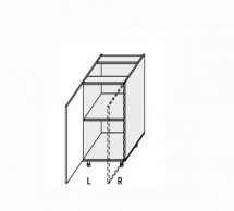 Секция нижняя правая 20Н/820 1дв Миллениум WG