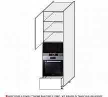 Пенал духовка+мікрохвильовка телескоп 60ПДМ1ШХ/2320 Лео