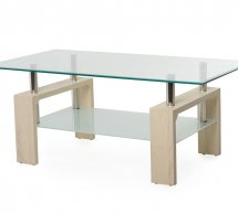 Стол журнальный С-107-2 белый дуб