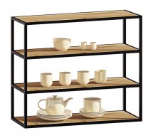 Тумба верхня В80.72 метал.відкрита Бета ручка