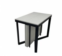 Стіл розкладний трансформер MebliRoMax Long Iron / Лонг Айрон 80-300 см 