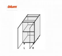 Секция нижняя правая 30Н/820 1дв Pro Blum Миллениум WG