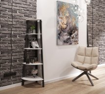 Стеллаж угловой 5 полок Призма