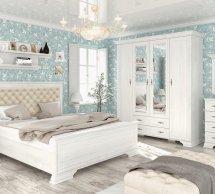 Шкаф 4Д2Ш Mebel Service Ирис 4 дверный андерсон пайн 190 см