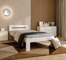 Детская кровать деревянная DrevKO Эко Эмаль