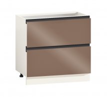 Тумба нижняя Н80.85.2Я Gola ручка Окрашенный Высокий Глянец