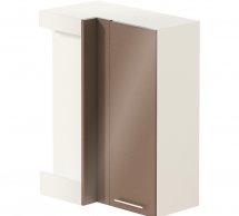 Шафа верхня В70х40.72.1Д. кут./В70х40.92.1Д. кут. Фарбований високий глянець з друком