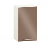 Шафа верхня В40.72.1Д/В40.92.1Д Фарбований високий глянець з друком