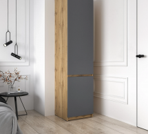 Шкаф Морели Т218 аппалачи/антрацит со штангой 50 см