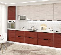 Кухня Хай-тек з текстурою комплект 