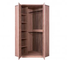 Шкаф угловой 2D Mebelbos Diesel 2 дверный сосна винтаж 95 см