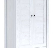 Шкаф платяной 2D2S ВМК Украина Амстердам 2 дверный белый