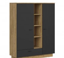 Шкаф BRW Poland REG2D1S Zenda 2 дверный дуб 117 см