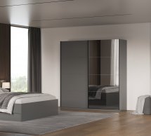 Модульная спальня Doni / Дони Миромарк Графит серый