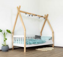 Односпальне ліжко Хатинка