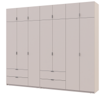 Шкаф для одежды Дорос Лукас кашемир 7 дверный 280 см