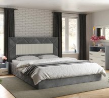 Кровать мягкая двуспальная Arbordrev Модерн