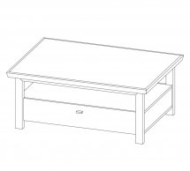 Журнальний столик Орегон