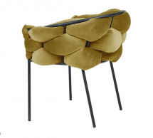 Стул Norte Velvet карри