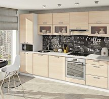 Кухня Хай-тек з текстурою комплект