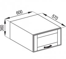 Антресоль А 60 (570) Домініка