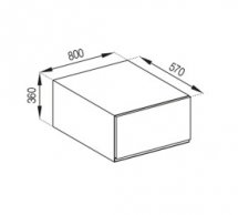 Антресоль А 80 (570) Мілана
