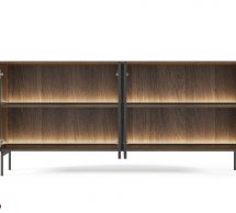 Комод 4D/181 з підсвіткою дуб дунін Lumi