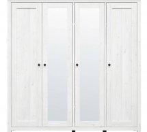 Шкаф SZF2L2D3E BRW Poland Hesen 4 дверный модрина 197 см