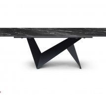 Стол Patrik 160-240 Marquina Black Matt