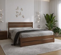 Кровать деревянная DrevKO Милениум Массив Бук