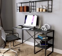 Стол письменный Ascet Графит