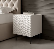 Тумба прикроватная Cama Hole/Хоул Белый матовый