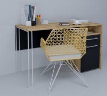 Комп'ютерний стіл Orion Black Лівий/Правий