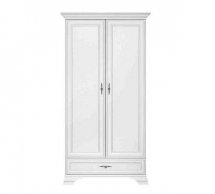 Шкаф ВМК Украина SZF2D1S Кентуки 2 дверный белый альпийский 100 см