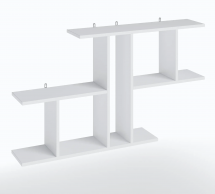 Полиця настінна білий T8