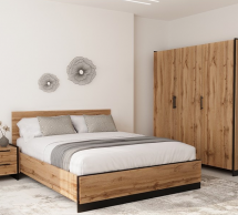 Кровать 160 дуб вотан Amino