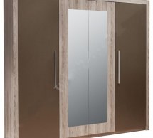 Шафа 4D VMV Holding Джульєтта 4 дверна бронза 180 см