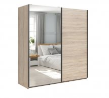 Шкаф-купе с зеркалом SZF/183/M Tetrix