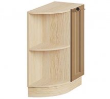 Тумба нижня Н30.82.1Д. кут. напіввідкрита Діамант