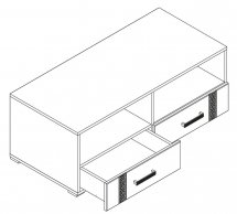 Тумба ТВ 110 Ірен