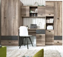 Шафа SZF2D2S BRW Poland Malcolm 2 дверна дуб каньйон