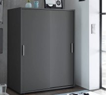 Комод Кейс 2дв Графіт сірий Міромарк