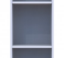 Шкаф для одежды Дорос Гелар белый Зеркало 39 см