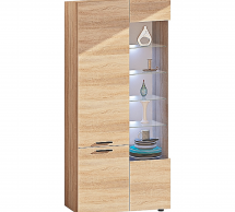 Шафа Комфорт меблі 2Д.900 2 дверна Еко дуб 90 см