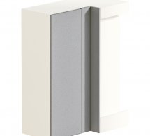 Тумба верхняя В70х40.92.1Д угол. Gola ручка Окрашенный Высокий Глянец