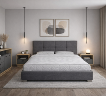 Спальня Miia/Мия Файні меблі Україна с комодом 3S2D и тумбами