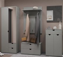 Модульний передпокій Сокме Ельба Шиншила сіра