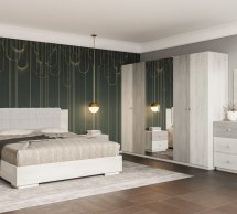 Спальня Vivian/Вивиан Світ меблів №1 с комодом 6S и шкафом 4D