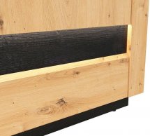 Шкаф SZF3D2S BRW Poland Ostia 3 дверный дуб вотан 181 см